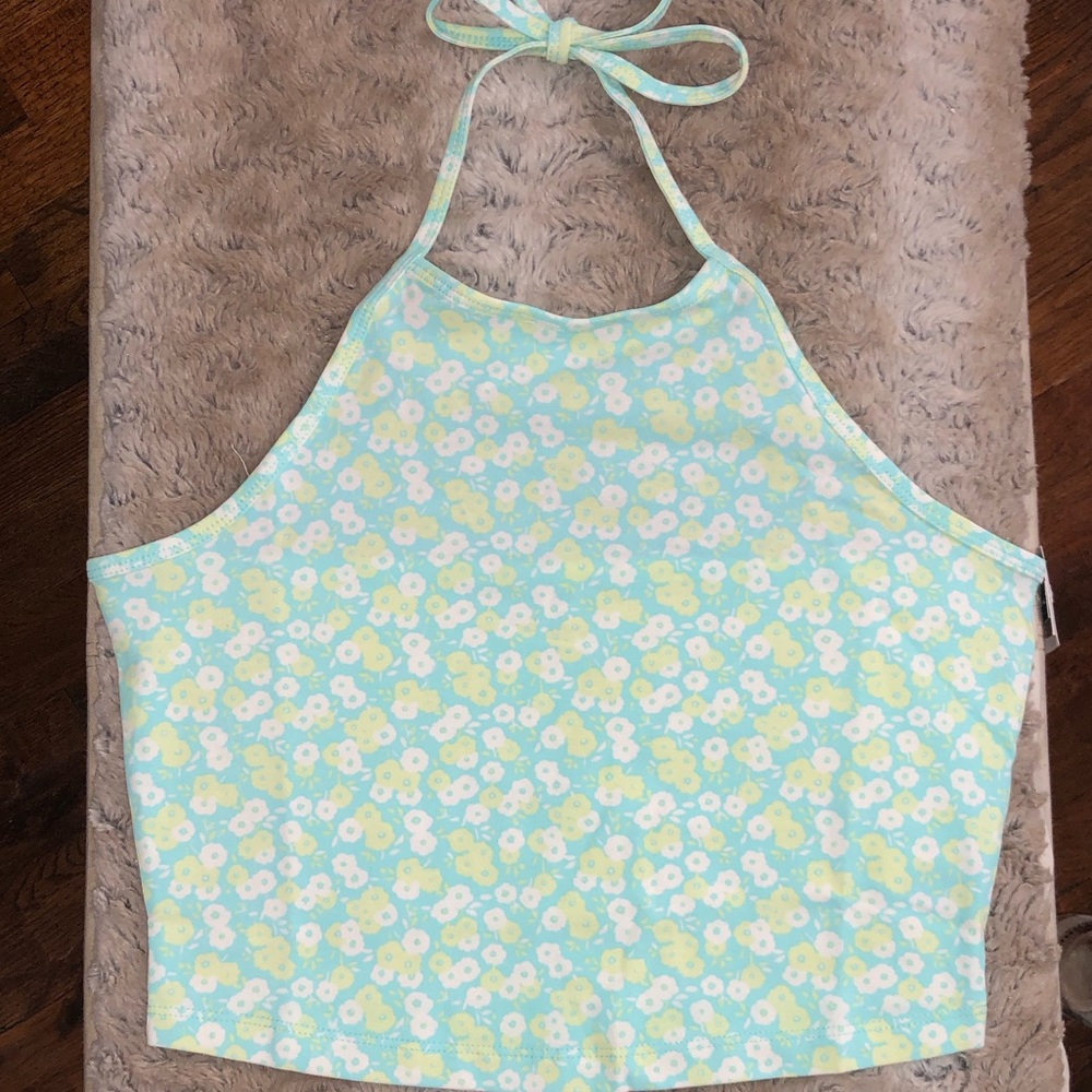 Floral Halter Top